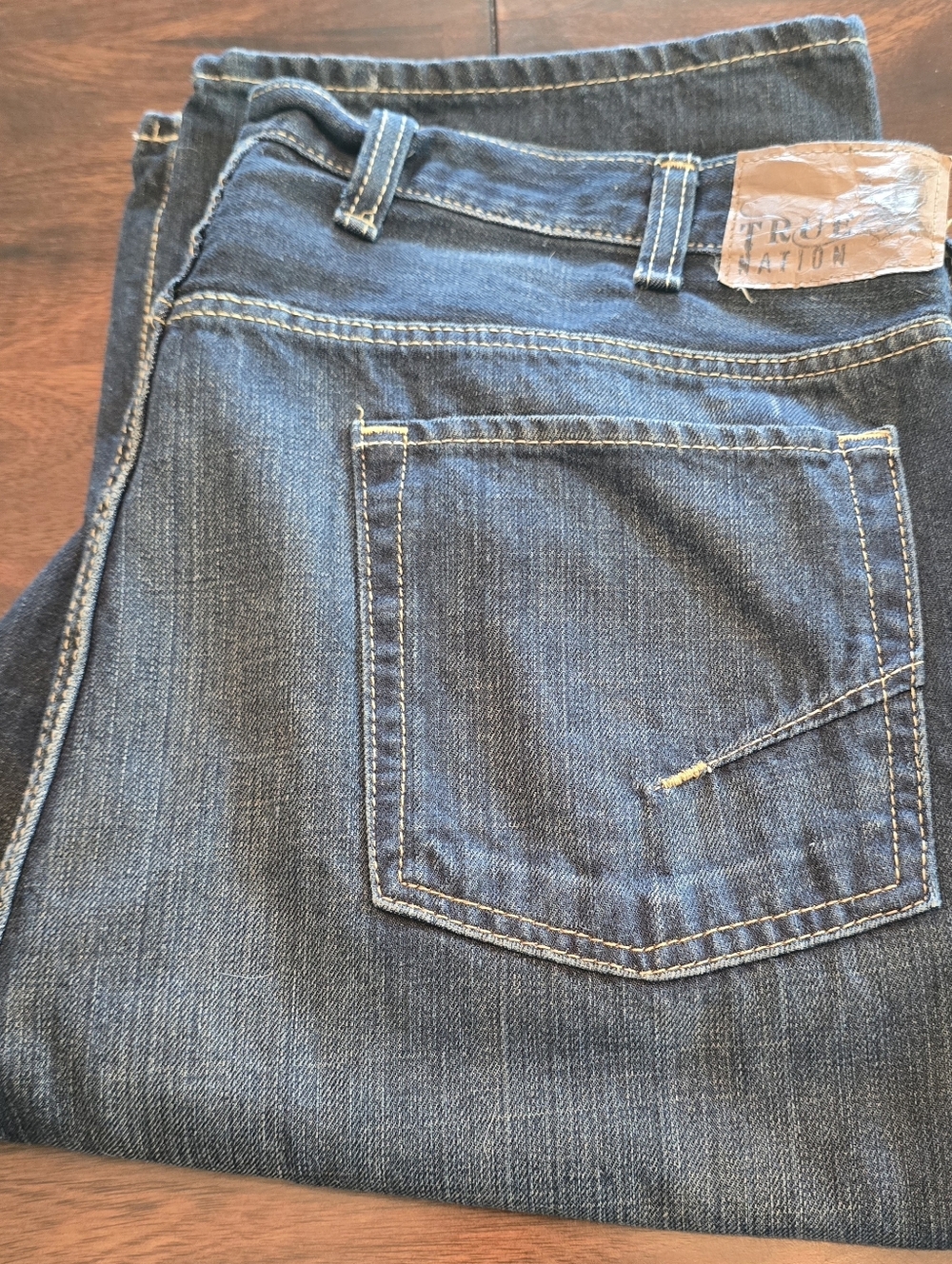 True Nation Dark Wash denim jeans